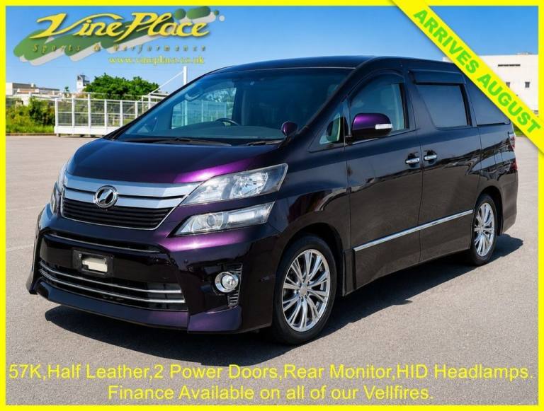 2013 Toyota Vellfire 2.4Z Golden Eyes,Auto,7 Seats, MPV Petrol Automatic
