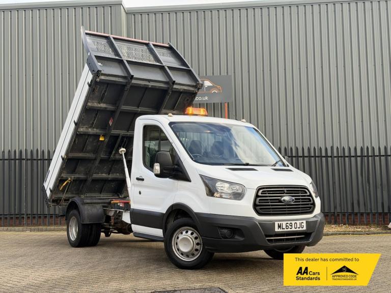 2019 Ford Transit 2.0 350 EcoBlue 3-Way Tipper 2dr Diesel Manual RWD L2 Euro 6 (1-Stop, DRW)  Tip...