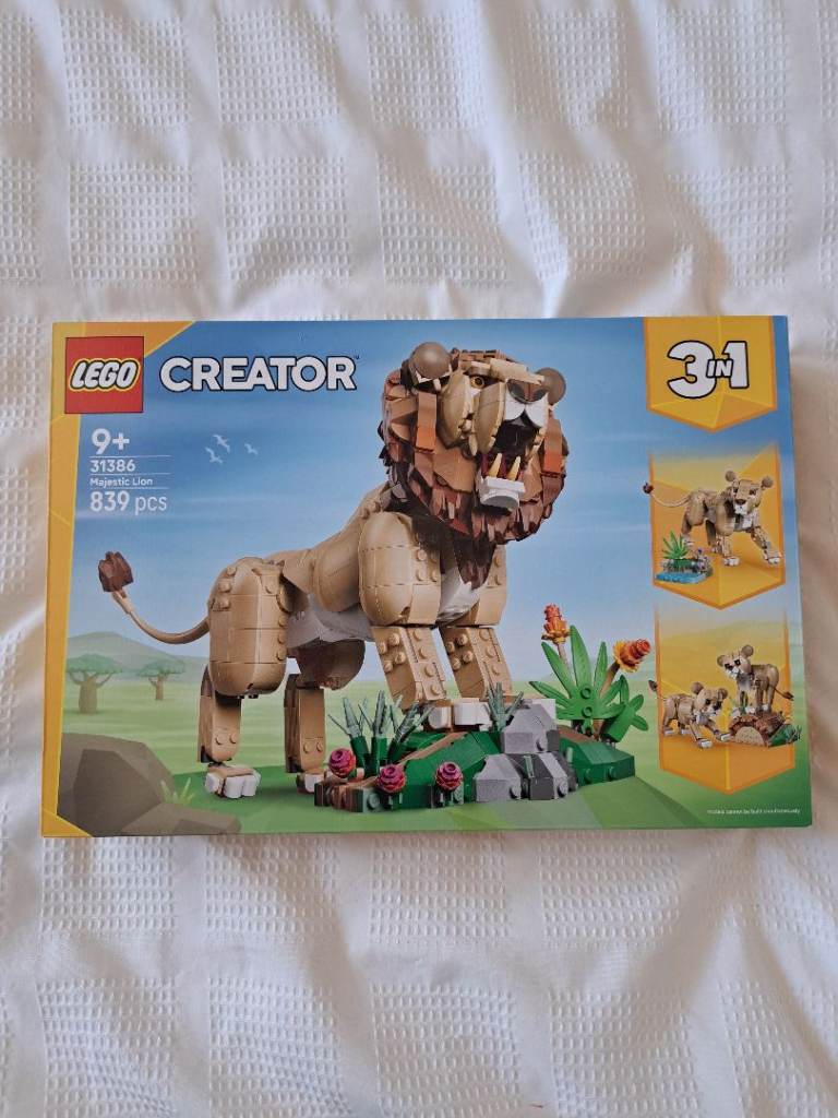 LEGO Creator: Wild Animals: Majestic Lion (31386) (sealed) 