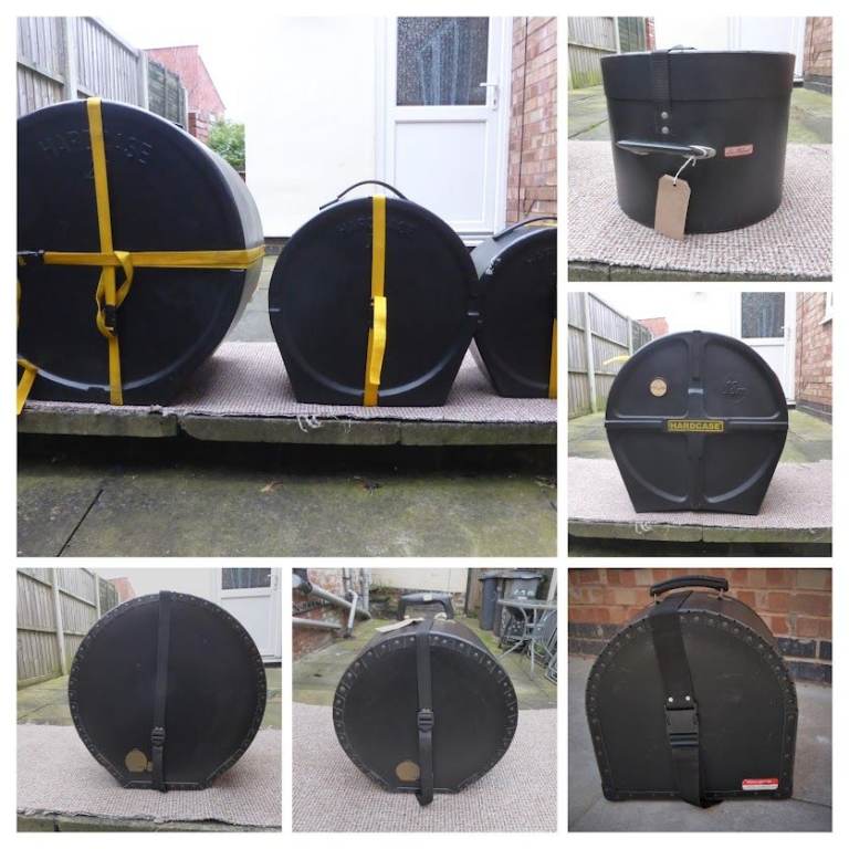 !!BARGAIN!!Drum Cases by Hardcase, Le Blonde, Percussion Plus. Details in Listing