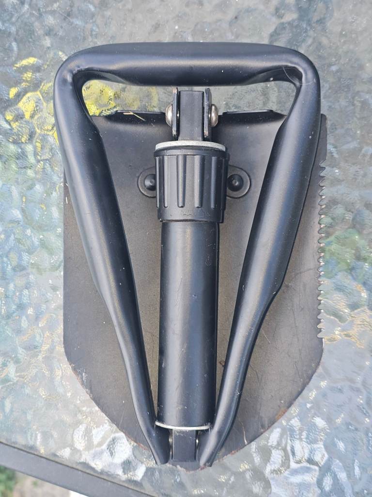 image for Folding shovel with saw edge