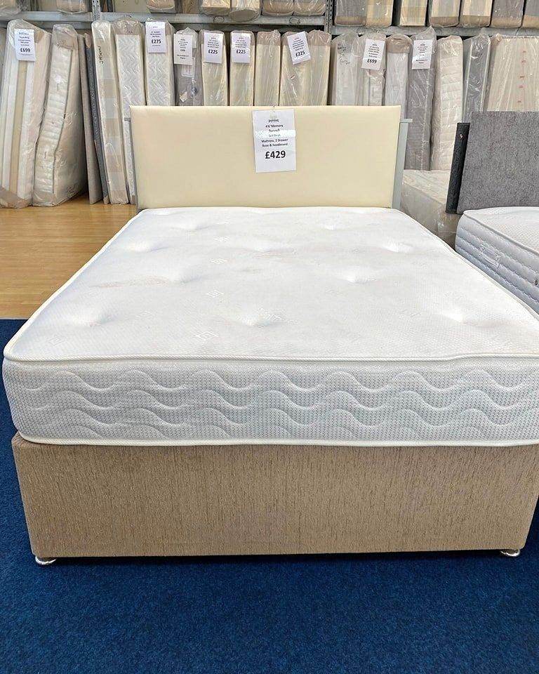 All Color Brand new Double bed with Mattress !! Good Day Deals 