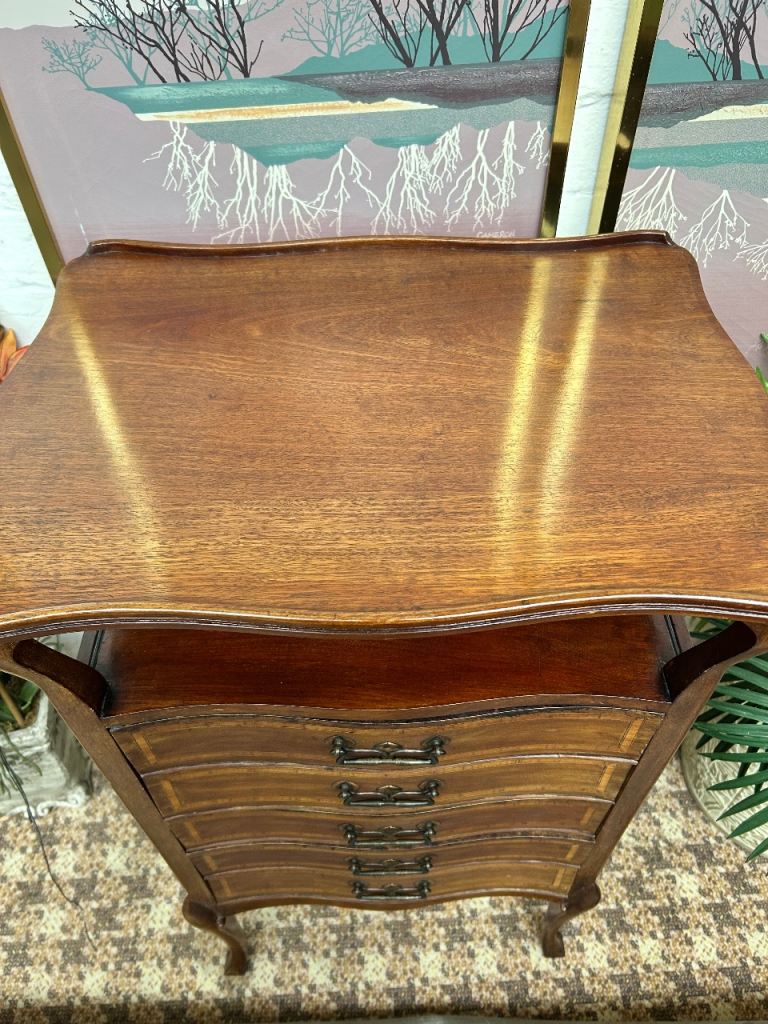 Edwardian Inlaid Mahogany Filing Drawers/ Collectors Drawers