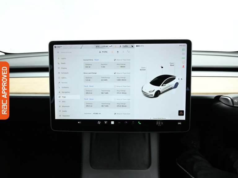2021 Tesla Model 3 Standard Range Plus Saloon 4dr Electric Auto RWD (241 bhp) Saloon ELECTRIC Aut...