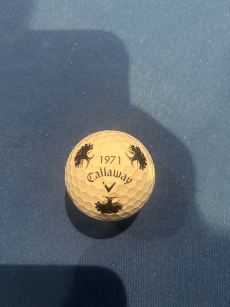Limited edition Callaway Chrome Soft 