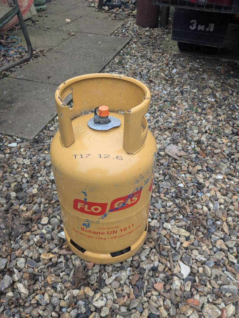  Flogas butane 13kg bottle cylinder empty