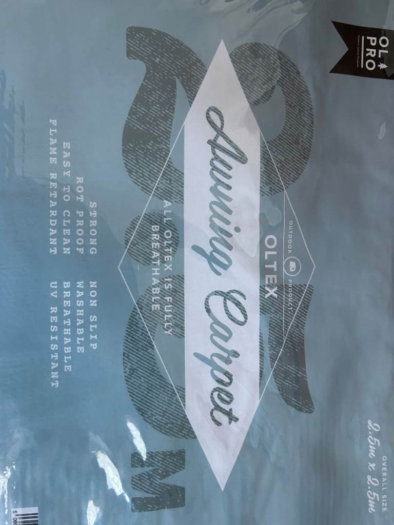 Awning Carpet - 2.5m x 2.5 m