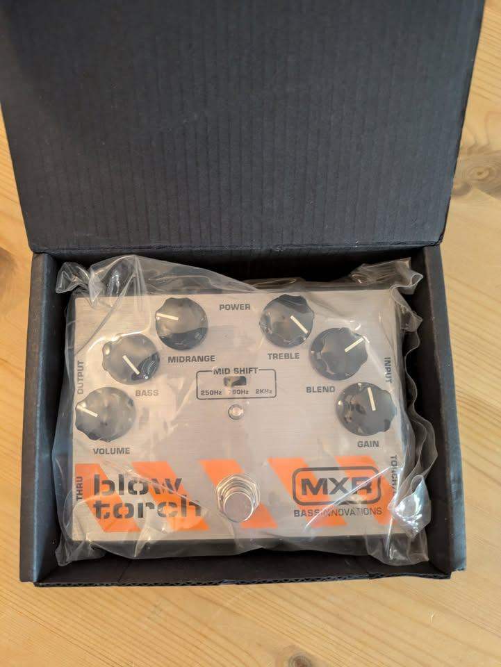 MXR M181 Bass Blowtorch overdrive pedal