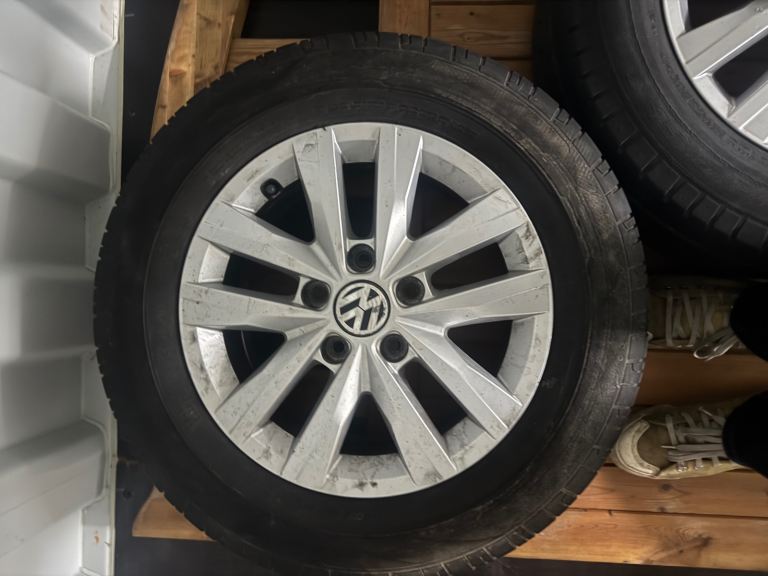 VW TRANSPORTER ORIGINAL DAVENPORT ALLOY WHEELS  🛞 🛞 🛞 🛞  £400