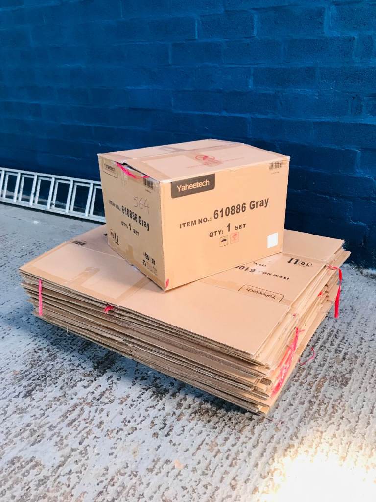 CARDBOARD STRONG PACKING BOXES X5 IDEAL FOR A HOUSE MOVE