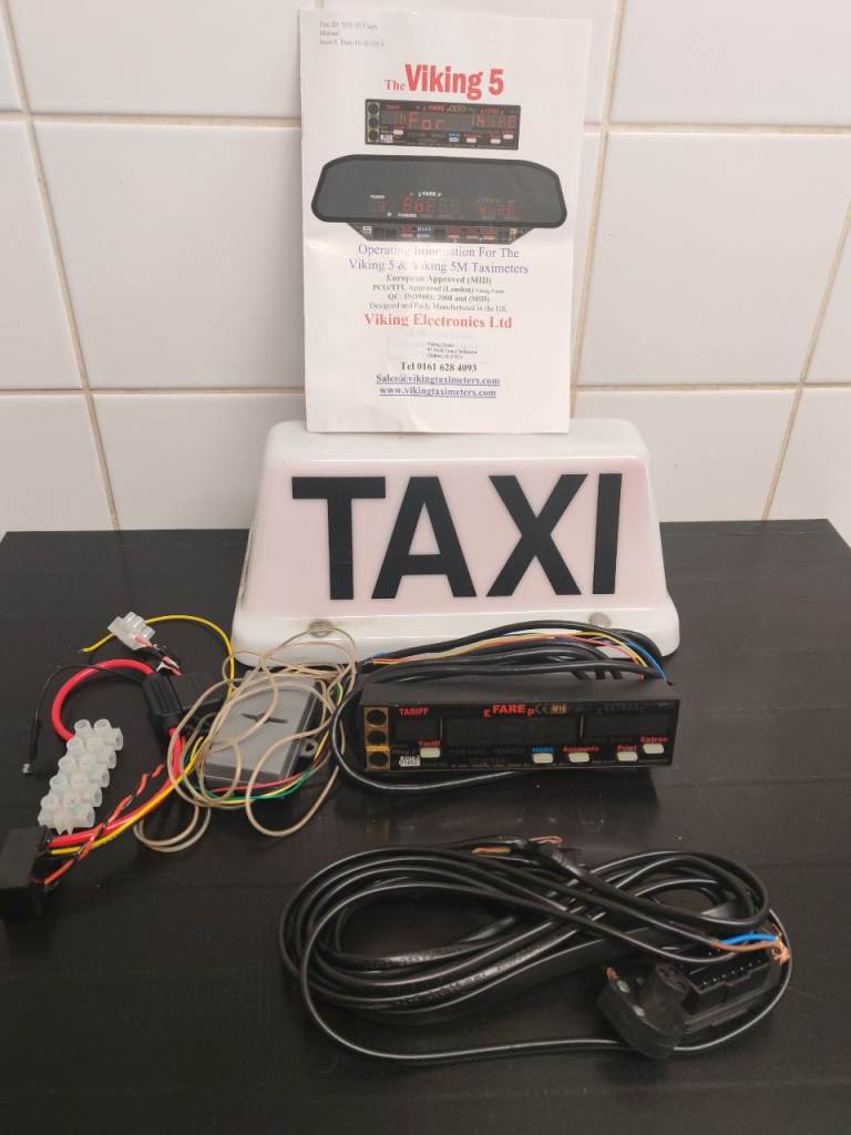 TAXI METER & TOP SIGN 