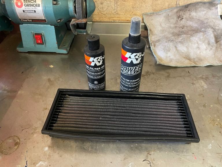 Escort Rs turbo k&n air filter