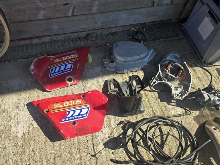 HONDA XL500S 1980 UNREGISTERED UNFINISHED RESTORATION PROJECT