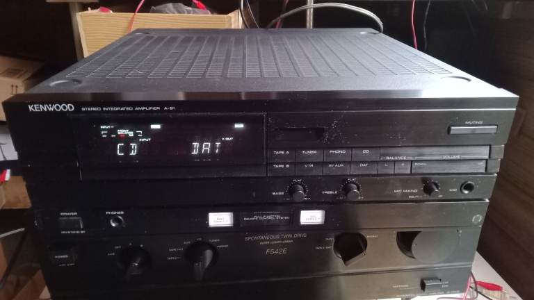 Super Kenwood A-91 hifi amplifier 2x65 watts w phono