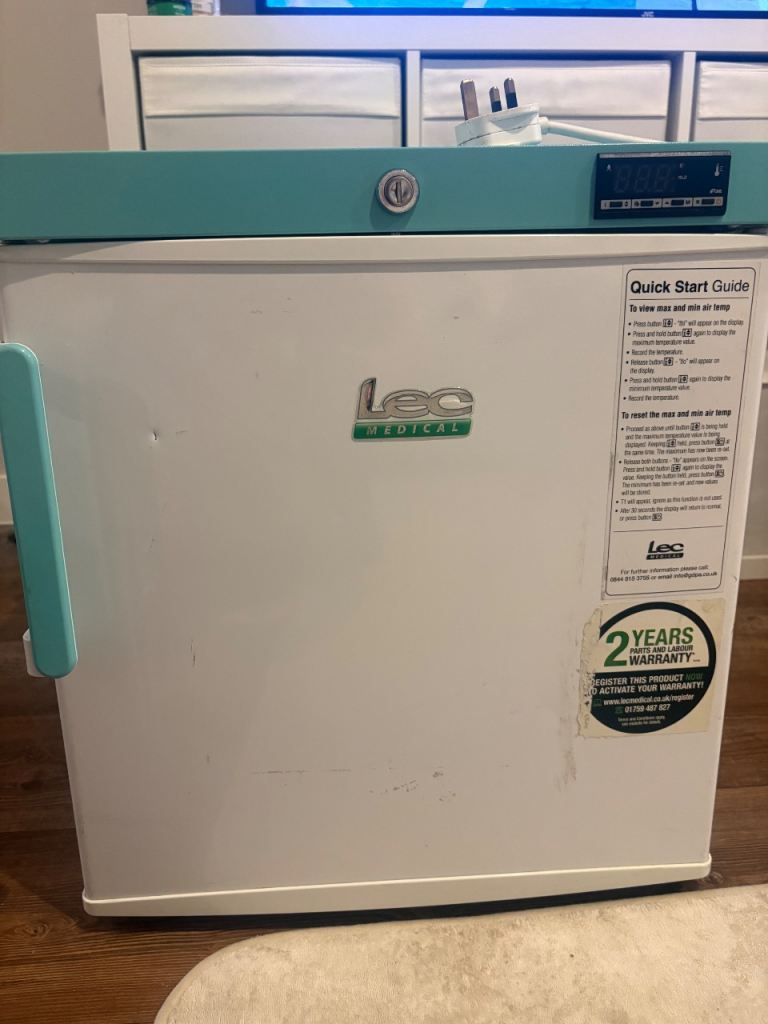 Lec medical Freestanding Fridge - Good Condition