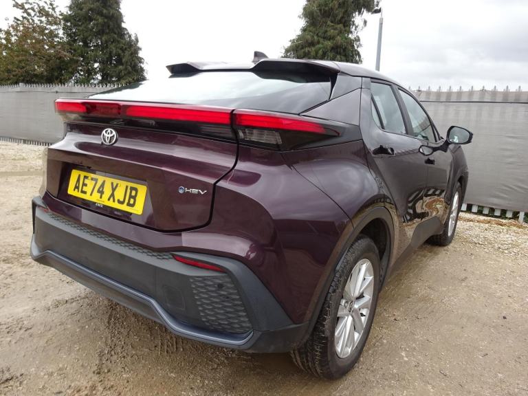 2024 74 REG TOYOTA C-HR ICON HEV HYBRID AUTO DAMAGED REPAIRABLE SALVAGE