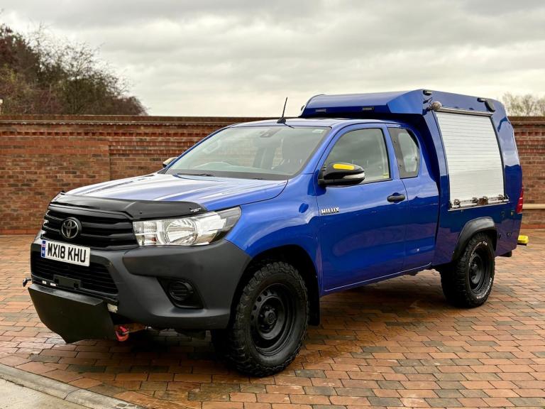 2018 Toyota Hilux Active Extra Cab Pick Up 2.4 D-4D 4x4***Front Winch***240v***Night Heater** PIC...