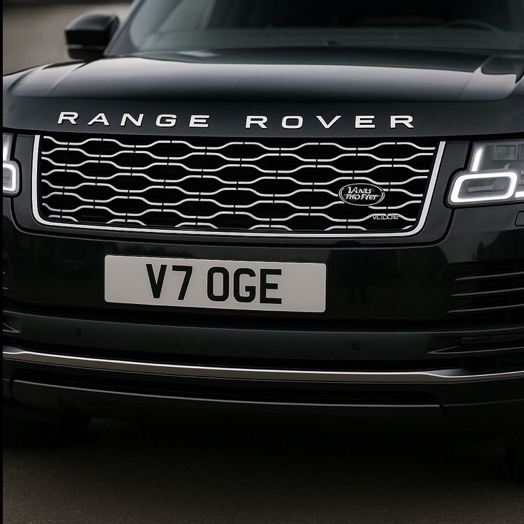 Range Rover Vogue Private Number Plate Registration Reg