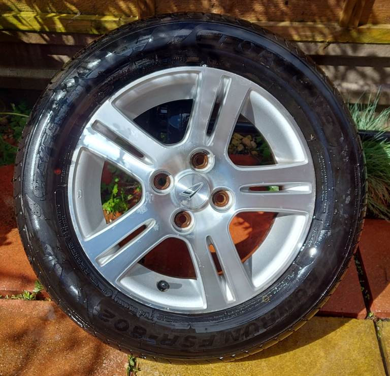 14" Alloy wheel & 175/65R14 tyre, Brand new & unrun. 