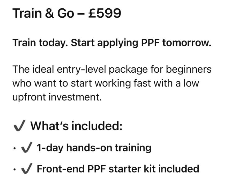 PPF Train today. Start applying PPF tomorrow