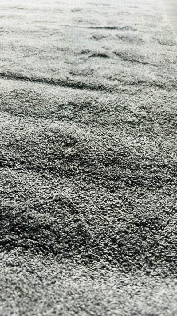 Brand New Carpet Remnant off-cut piece – Light Grey – 397 x 137cm