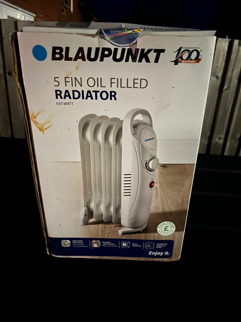 Radiator portable small heater oil filled new