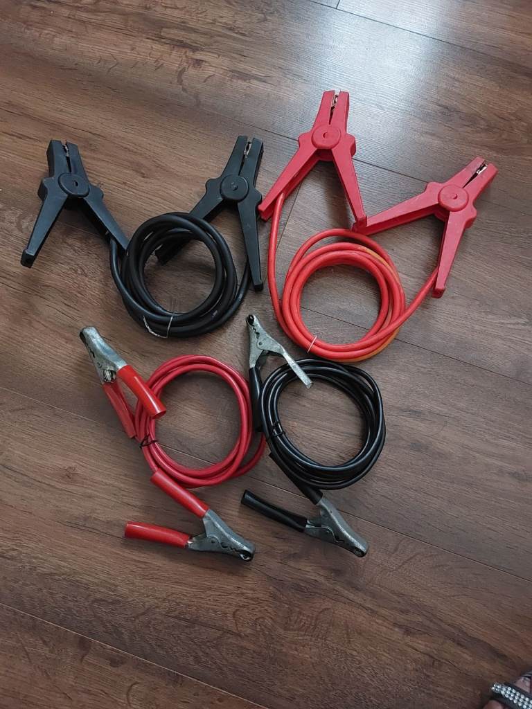 2 sets of jumpstart leads for cars £20.