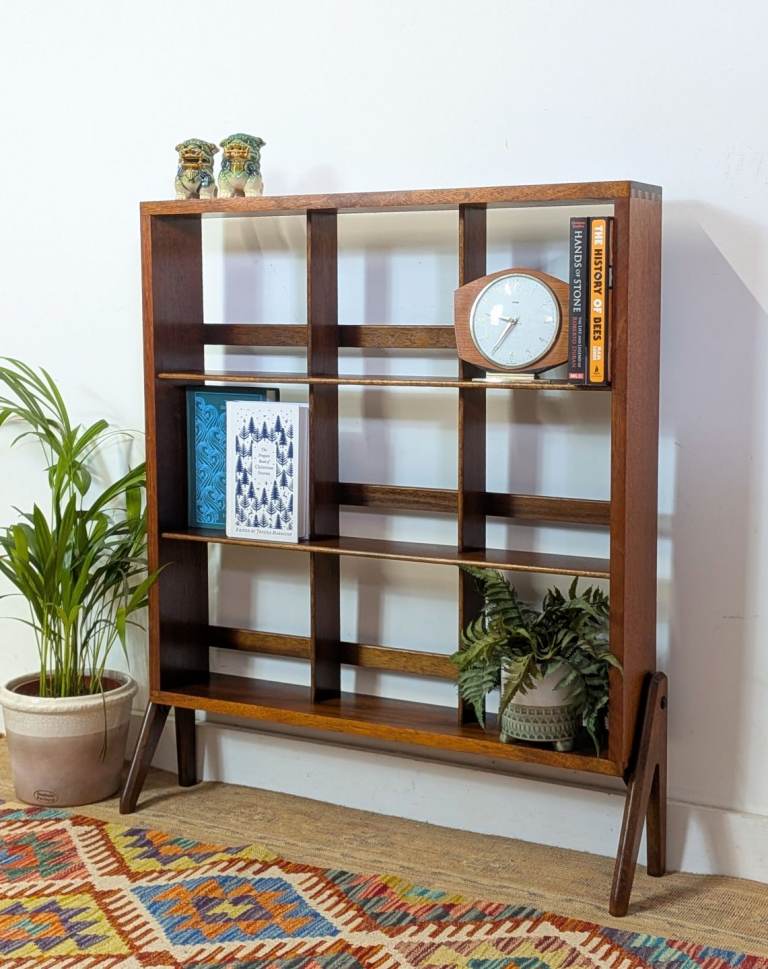 Vintage Retro Penguin Bookcase by Beaver & Tapley Mid Century 