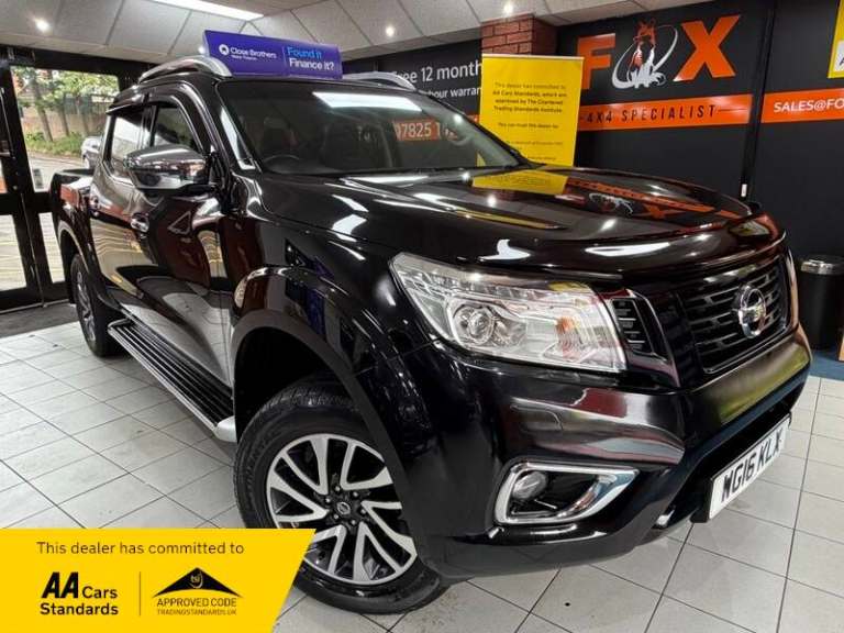 No Vat  16 reg Nissan Navara 2.3 Dci Tekna 4X4 6 speed double cab.