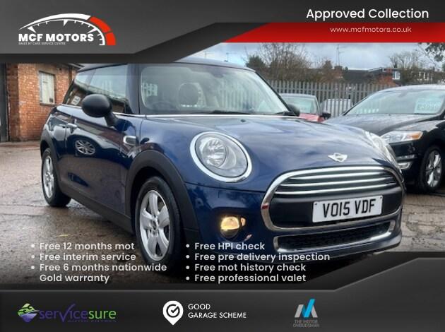 image for 2015 MINI Hatch 1.2 One 3dr HATCHBACK Petrol Manual