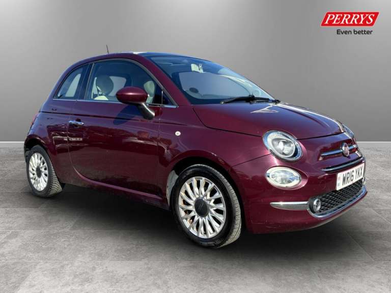 2016 Fiat 500 1.2 Lounge 3dr Hatchback PETROL Manual