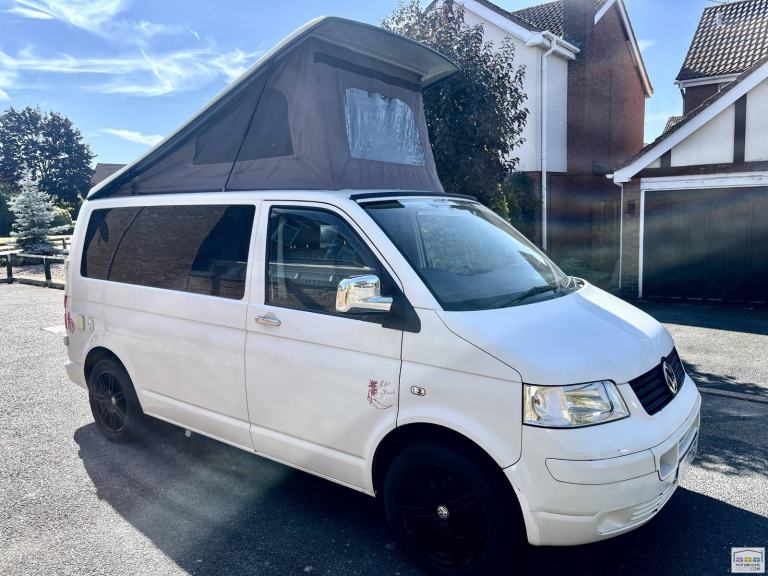 2009  "59" plate VW Pop Top campervan, 4 berth / 5 belt with just 64,885 miles