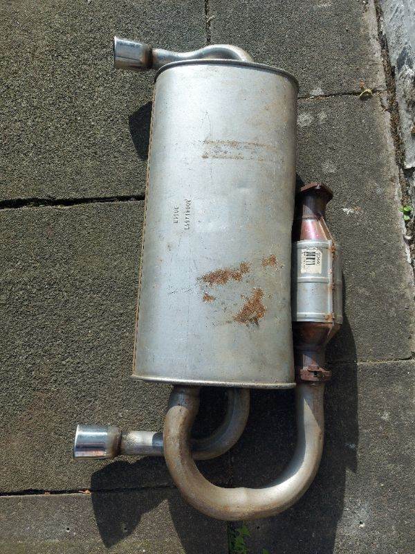 MGF Cat and exhaust 