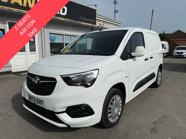 2021 Vauxhall Combo 1.5 Turbo D 2300 Sportive 3 SEATS AIR CON SWB Van 4dr Diesel Manual L1 H1 E P...
