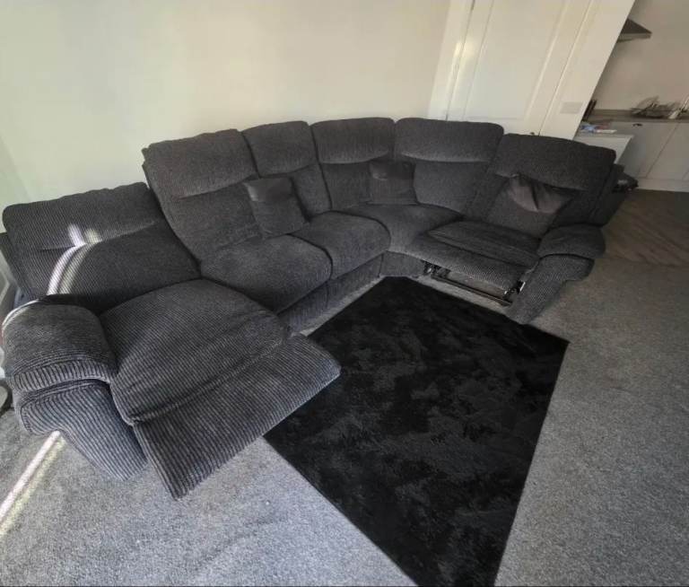 DFS tamla electric corner sofa