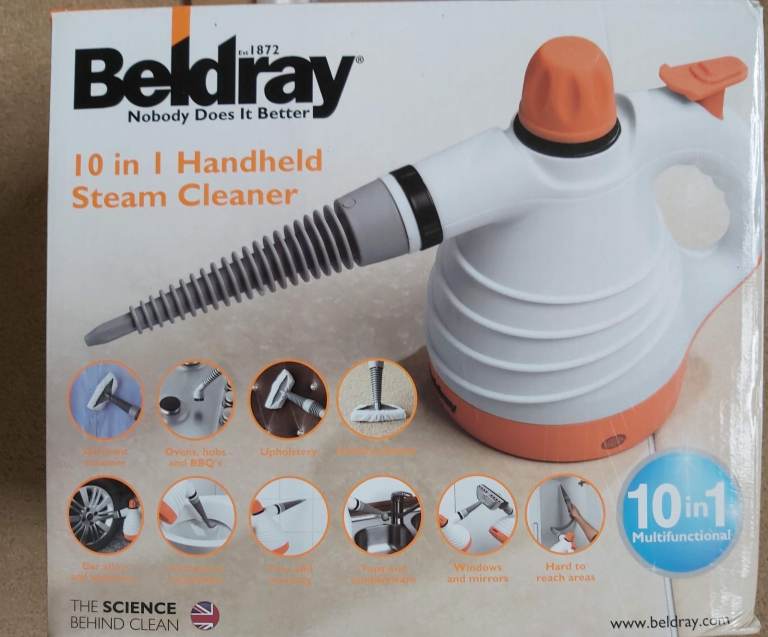 Beldray 10-in-1 Handheld Steam Cleaner
