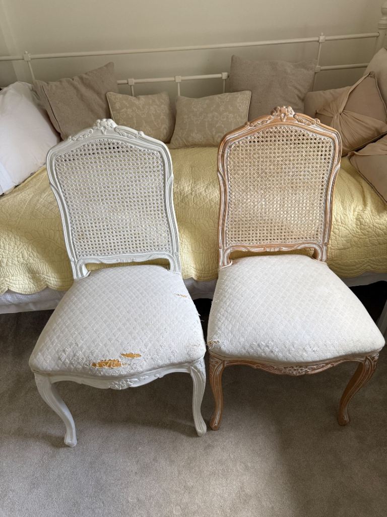 Two French style chairs