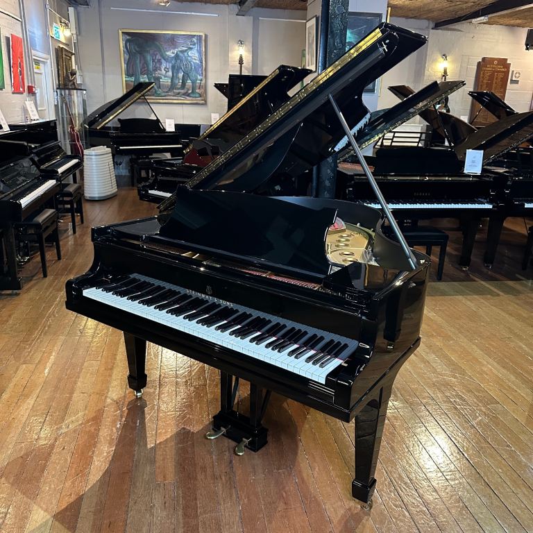 Restored Steinway & Sons Model M Baby Grand Piano Black | Delivery, Warranty, Stool, Tuning