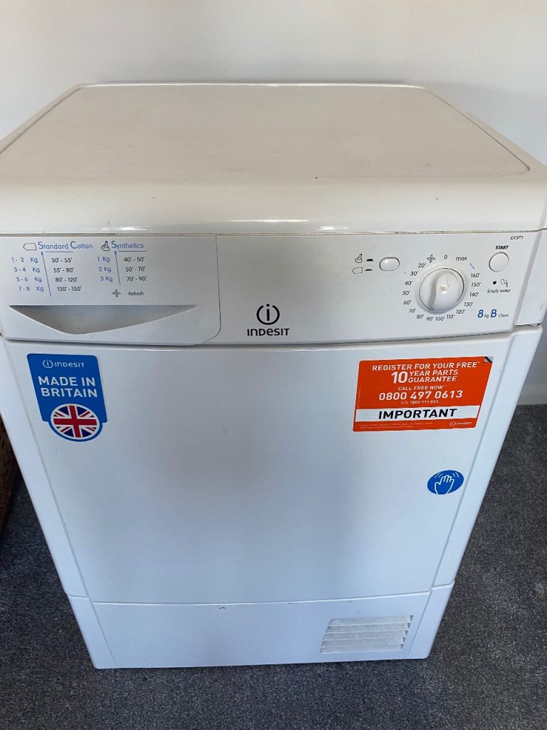 Indesit condenser tumble dryer 