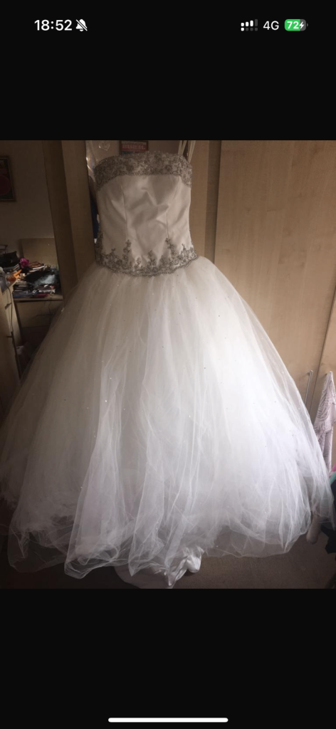 image for Wedding dress corset size 8 