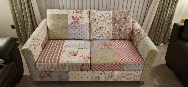 image for DFS Doll 2 seater small double sofabed 