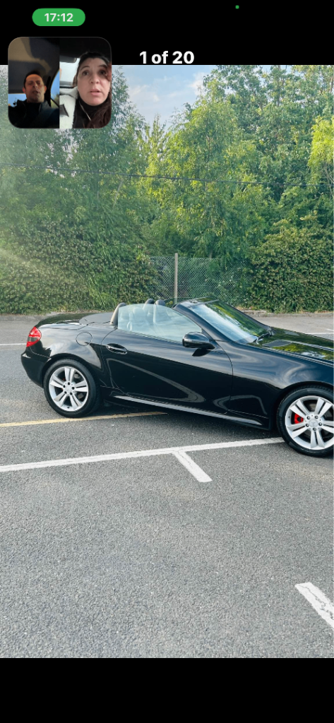 Mercedes-Benz, SLK, Convertible, 2008, Semi-Auto, 1796 (cc), 2 doors