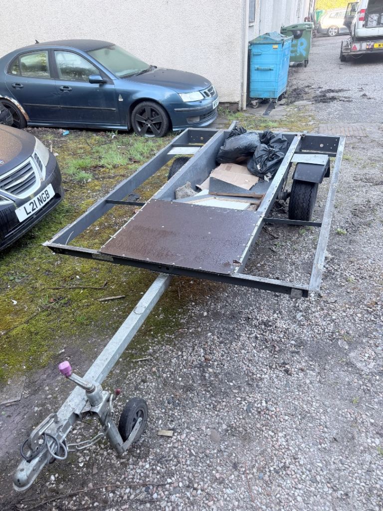 Teardrop caravan camper chassis trailer base off grid