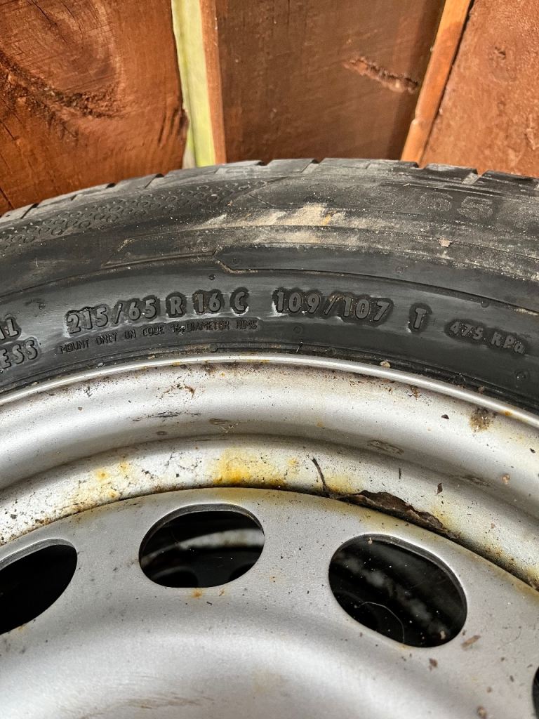 215/65/16 tyres on Vauxhall wheels