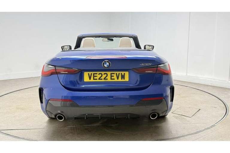 2022 BMW 4 Series 2.0 420i M Sport Convertible 2dr Petrol Auto Euro 6 (s/s) (184 ps) Convertible ...