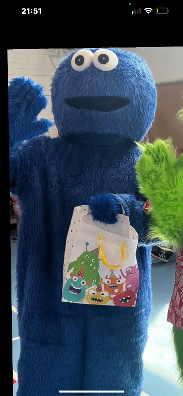 image for Cookie Monster mascot 