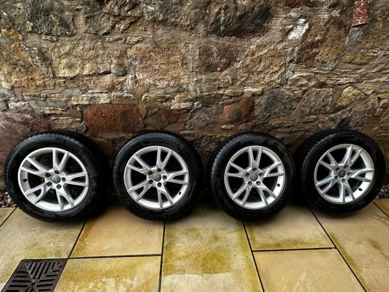 Audi Q3 Winter Alloy Wheel + Tyre Set, excellent condition