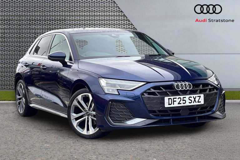 2025 Audi A3 35 TFSI S Line 5dr S Tronic Hatchback Petrol Automatic