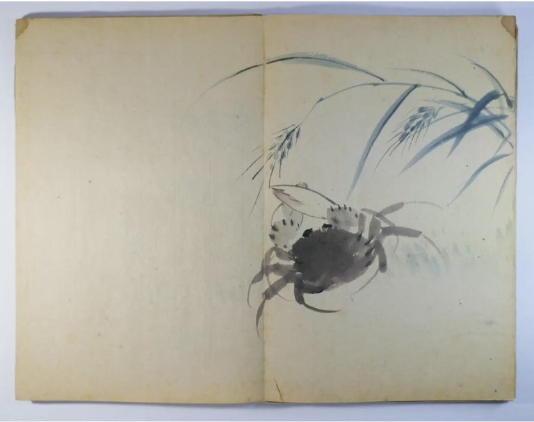 19th century album of 25 Japanese watercolours ex Bonhams