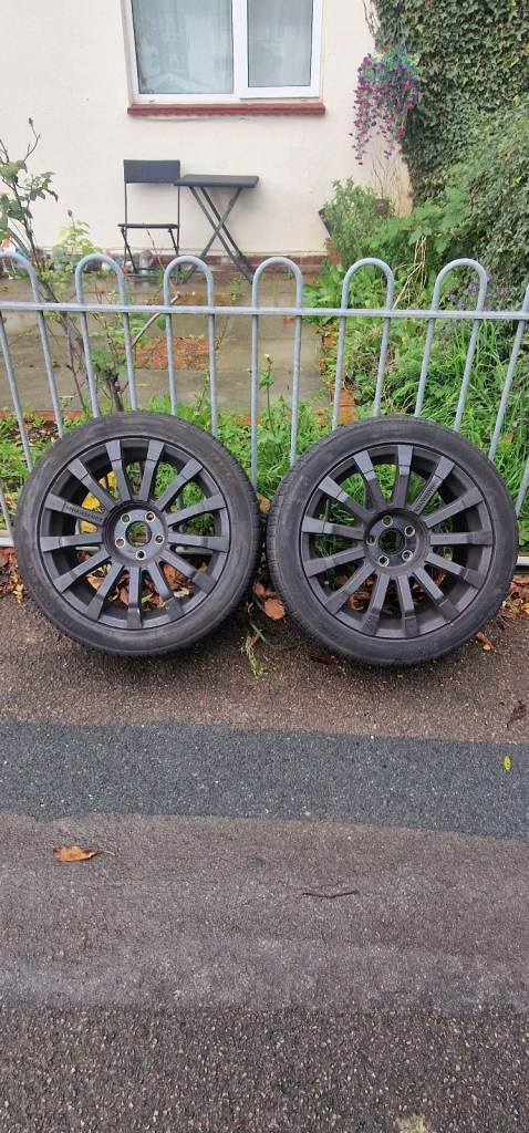18" wheels with tyres 